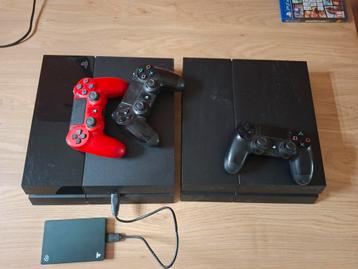 2x ps4 met spellen beschikbaar voor biedingen