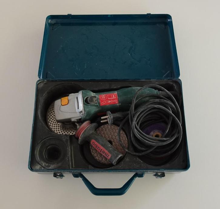 Metabo W 9-125 Quick Haakse Slijper 900W met Koffer, Doe-het-zelf en Verbouw, Gereedschap | Slijpmachines, Zo goed als nieuw, Haakse handslijpmachine