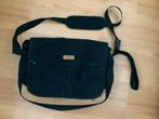 Timberland schoudertas, Zwart, Aktetas of Boekentas, Zo goed als nieuw, 30 tot 40 cm
