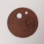 Wo2 Ww2 Heeresdiensthund dogtag, Verzamelen, Verzenden, Nederland
