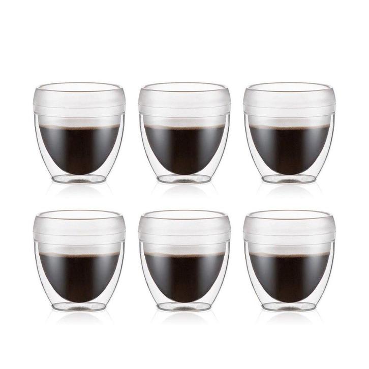 Bodum Pavina Outdoor - set van 6 in originele doos, Verzamelen, Glas en Borrelglaasjes, Zo goed als nieuw, Overige typen, Ophalen of Verzenden
