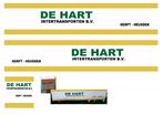 Vrachtauto decal 1:50 De Hart Heusden, Hobby en Vrije tijd, Modelauto's | 1:50, Verzenden, Nieuw, Bus of Vrachtwagen, Overige merken