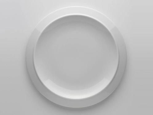 Alessi Tendentse Bavero dinerborden, Huis en Inrichting, Keuken | Servies, Zo goed als nieuw, Bord(en), Overige stijlen, Porselein