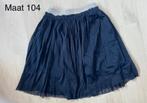 Donkerblauw tule rokje maat 104, Kinderen en Baby's, Kinderkleding | Maat 104, Ophalen, Zo goed als nieuw, Meisje, Jurk of Rok