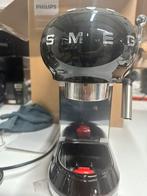 MEG ECF01BLEU - Handmatige espressomachine - Zwart Stoompijp, Ophalen of Verzenden, Nieuw, Espresso apparaat, Koffiebonen