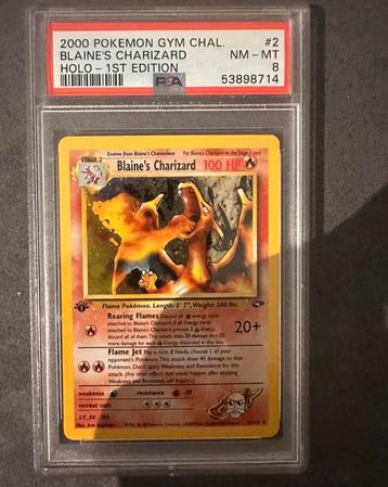 Pokemon kaarten  1st edition Charizard  beschikbaar voor biedingen