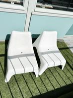 2x Ikea VÅGÖ tuin stoelen wit, Tuin en Terras, Tuinstoelen, Ophalen, Gebruikt, Kunststof