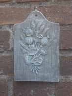 Klaprozen wanddecoratie betonnen beeld tuinbeeld beton, Tuin en Terras, Tuinbeelden, Ophalen of Verzenden, Nieuw