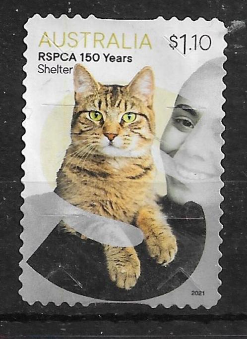 162-25 Australie 2021 / RSPCA 150 Years - Shelter $ 1.10 SA, Postzegels en Munten, Postzegels | Oceanië, Gestempeld, Verzenden