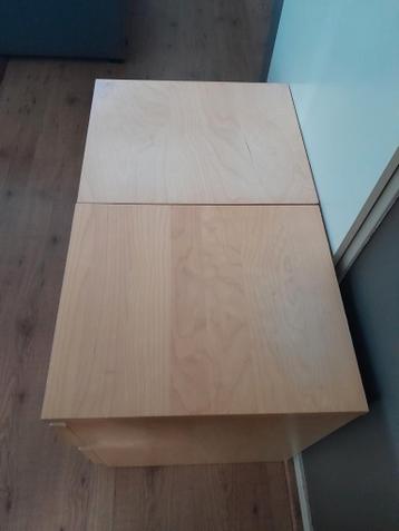 Twee malm ladekasten met 2 lades - IKEA - afbeelding 2