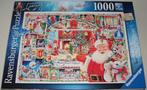 Puzzel *** KERSTMIS KOMT ERAAN *** 1000 stukjes Ravensburger, Hobby en Vrije tijd, Denksport en Puzzels, Ophalen of Verzenden
