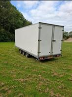 Mega grote gesloten aanhanger tridem drieas  !!!, Ophalen of Verzenden, Nieuw