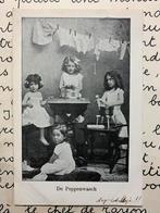1905 De Poppenwasch (NN), Ophalen of Verzenden, Voor 1920, Gelopen, Kinderen