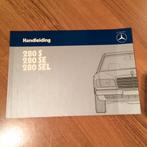 Instructieboek Mercedes-Benz 280 S, 280 SE / SEL W126 1984, Auto diversen, Handleidingen en Instructieboekjes, Ophalen of Verzenden