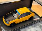 1:18 Ignition Model Honda Civic EK9 Type R Spoon yellow, Hobby en Vrije tijd, Modelauto's | 1:18, Nieuw, Overige merken, Ophalen of Verzenden