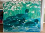 8 Green Ducks van Walasse Ting, Antiek en Kunst, Ophalen