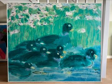 8 Green Ducks van Walasse Ting beschikbaar voor biedingen