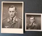 100%orig 2x foto wo2duitse soldaat LW, Verzamelen, Ophalen of Verzenden, Landmacht, Duitsland