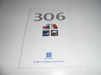 brochure Peugeot 306 modellen 1997, Ophalen of Verzenden, Nieuw, Overige merken