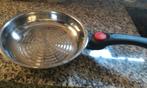 Fissler koekenpan met inklapbare steel, Ophalen of Verzenden, Gebruikt, Rvs, Koekenpan of Braadpan