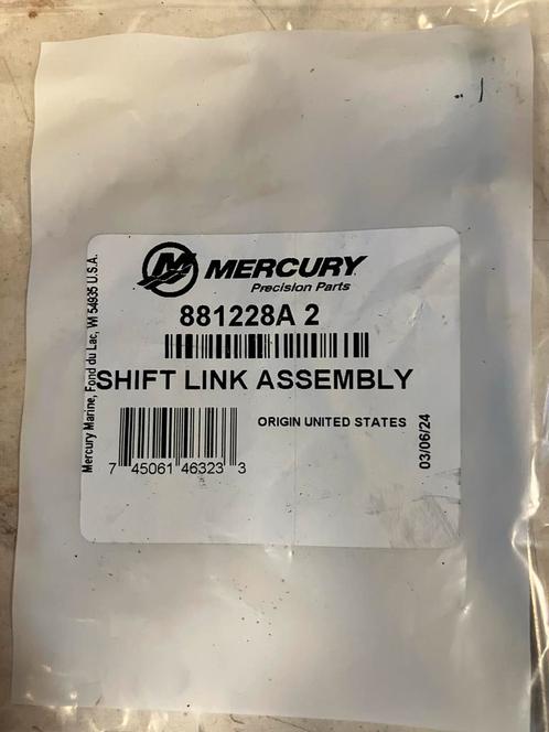 Mercury Shift Link & Throttle Assembly 25PK, Watersport en Boten, Bootonderdelen, Nieuw, Ophalen of Verzenden