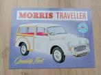 Morris Traveller reclame bord, Ophalen of Verzenden, Zo goed als nieuw, Reclamebord