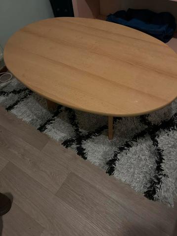 Grenen Salontafel met Plank - 108x68x49 cm beschikbaar voor biedingen