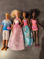 6 barbies en 1 ken, Ophalen of Verzenden, Zo goed als nieuw, Pop