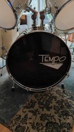Tempo Drumstel - (mist bassdrum pedaal), Muziek en Instrumenten, Drumstellen en Slagwerk, Ophalen, Gebruikt, Overige merken