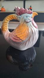 Vintage Kip schenk Kan, Gebruikt, Porselein of Keramiek, Schaal, Ophalen of Verzenden