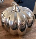 Riviera Maison zilveren pompoen/pumpkin, Ophalen of Verzenden, Zo goed als nieuw