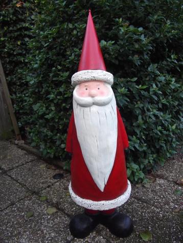 **Grote metalen kerstman figuur** beschikbaar voor biedingen
