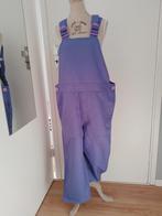 Carnaval Tuinbroek Lila Maat 128 - Valt Ruim!, Broek, Meisje, Ophalen of Verzenden, Zo goed als nieuw