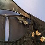 Ted Baker zwarte feestelijke top goudkleurige kralen S 44212, Kleding | Dames, Tops, ., Zwart, Ted Baker, Ophalen of Verzenden