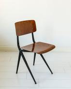 vintage Friso Kramer stoel - model Result, Huis en Inrichting, Stoelen, Gebruikt, Bruin, Ophalen of Verzenden, Eén