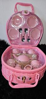 Nieuwe theeservies set roze, verjaardags,Sinterklaas kado', Ophalen of Verzenden, Nieuw