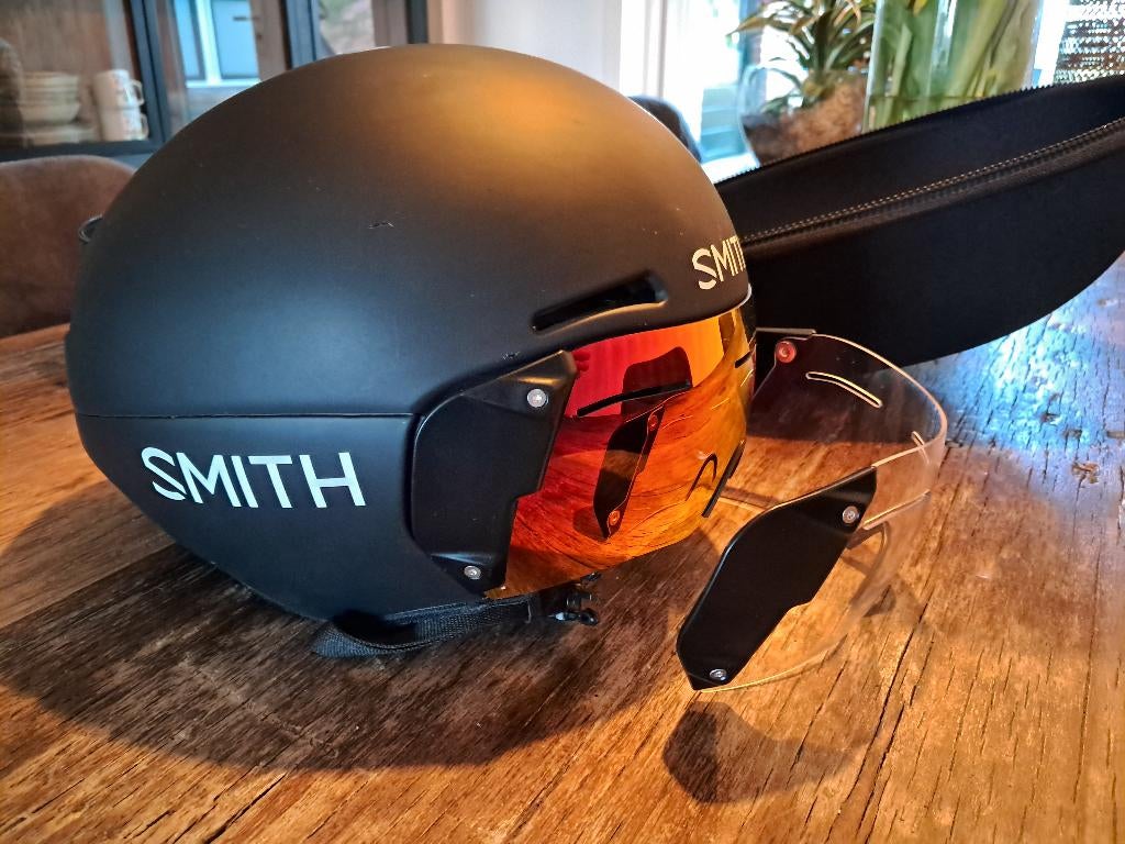 SMITH tijdrit helm green (55 a 59cm), Ophalen, Zo goed als nieuw, M, Heer of Dame