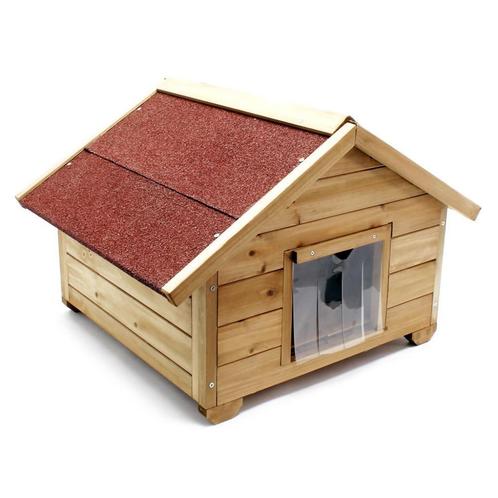 Kattenhuis hout | 53 x 52 x 47 cm, Dieren en Toebehoren, Katten-accessoires, Nieuw, Verzenden