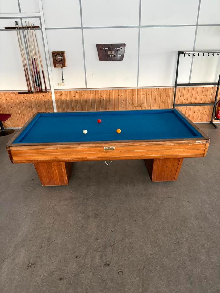 Goed als nieuw, Sport en Fitness, Biljarten en Poolen, Zo goed als nieuw, Biljarttafel, Ophalen of Verzenden
