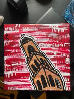 ‘Domtoren’ handgemaakt schilderij, Ophalen of Verzenden