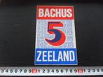 sticker zeeland bachus 5 jaar trefpunt mensen boven de 18 *, Ophalen, Zo goed als nieuw