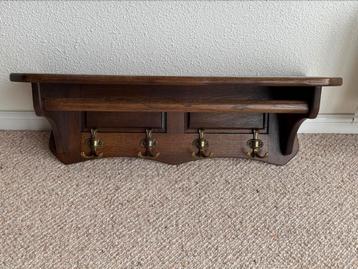 Massief eiken kapstok, als nieuw beschikbaar voor biedingen