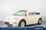 Volkswagen New Beetle Cabriolet 1.6 leer en airco 1e eigenaa, Gebruikt, Beetle (Kever), 4 cilinders, Cabriolet