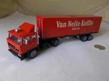 Vintage Solido (France) DAF TRUCK "VAN NELLE KOFFIE" I.g.st. beschikbaar voor biedingen
