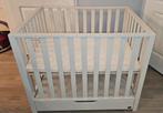 TWF Baby Box Met Lade Kleur Mat Clay + Matras (bijna nieuw), Kinderen en Baby's, Boxen, Ophalen, Zo goed als nieuw, Vierkant, In hoogte verstelbaar