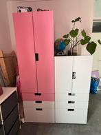Meisjes/kinderkamer kledingkasten, Kinderen en Baby's, Kinderkamer | Commodes en Kasten, Ophalen, Kast, 50 tot 70 cm, 105 cm of meer