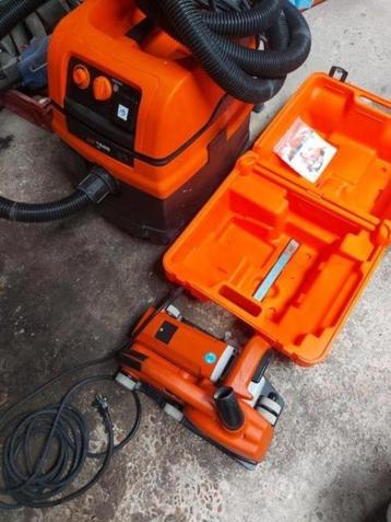 Spit set d90 sleuvenfrees met sput stofzuigzr ac1625 met 2x  beschikbaar voor biedingen