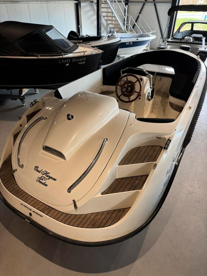 Oudhuijzer 570 Tender - Mercury 20pk ( SCHERP GEPRIJSD ), Watersport en Boten, Sloepen, Gebruikt, 10 tot 30 pk, 3 tot 6 meter