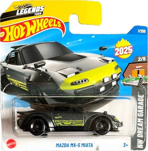 2025 Hot Wheels Mazda MX-5 Miata, Kinderen en Baby's, Speelgoed | Speelgoedvoertuigen, Nieuw, Ophalen of Verzenden
