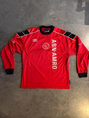 AFC Ajax Longsleeve Traingsshirt 1999-2000 Maat S 176 beschikbaar voor biedingen